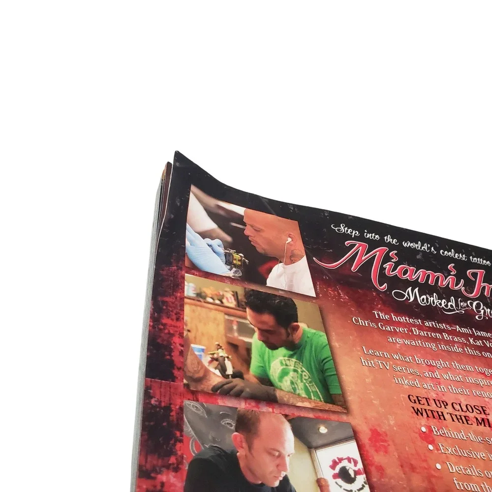 Miami Ink Marked for Greatness TLC Tattoo Book Kat Von D Ami James 2006